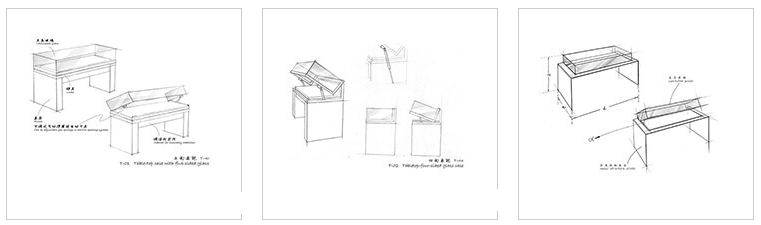 呈现小文物的理想选择桌柜