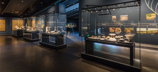 不朽情缘官网登录入口博物馆展柜