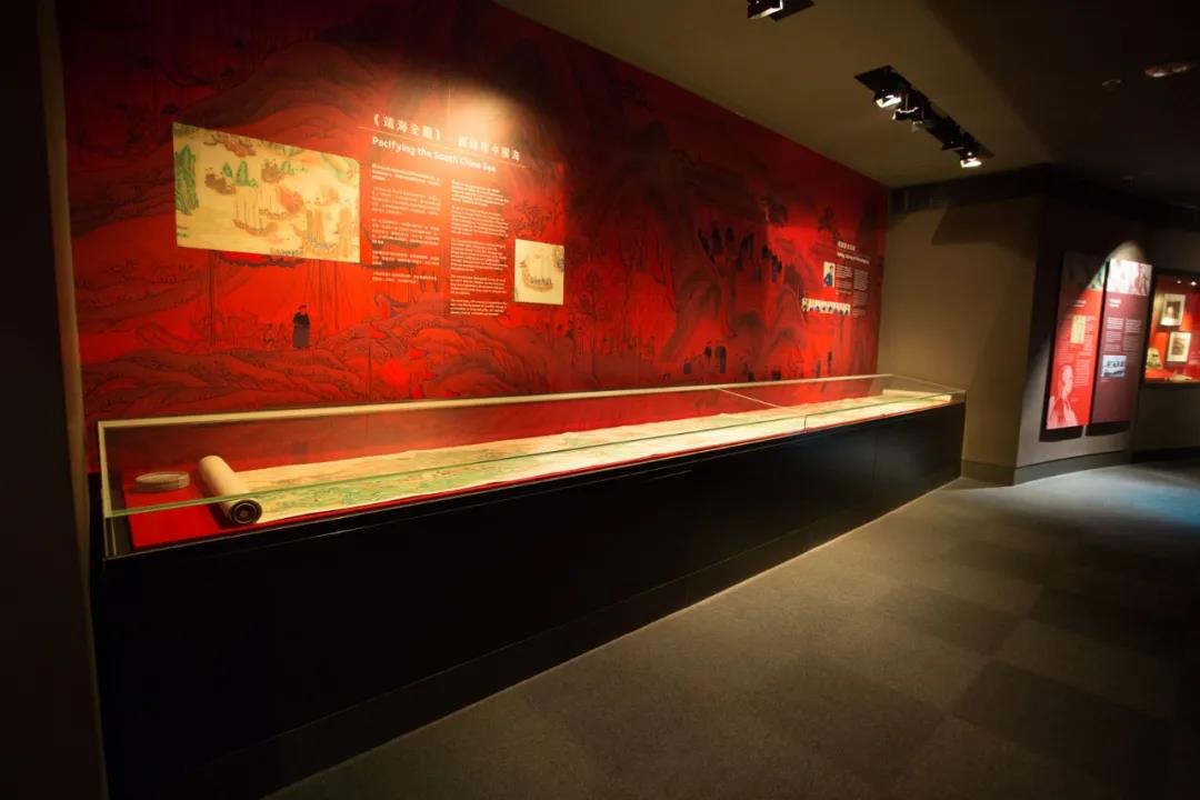 不朽情缘官网登录入口为香港海事博物馆《靖海全图》定制展柜