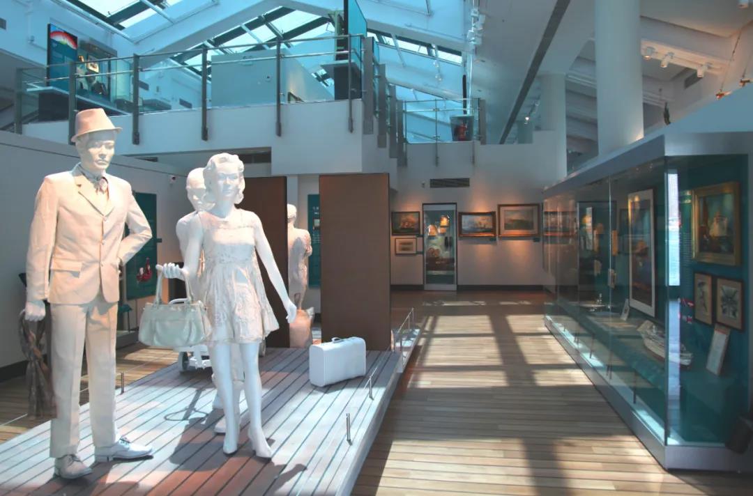 香港海事博物馆玻璃展柜案例