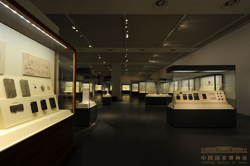 中国古代钱币展展柜设计样式-不朽情缘官网登录入口展柜设计制作