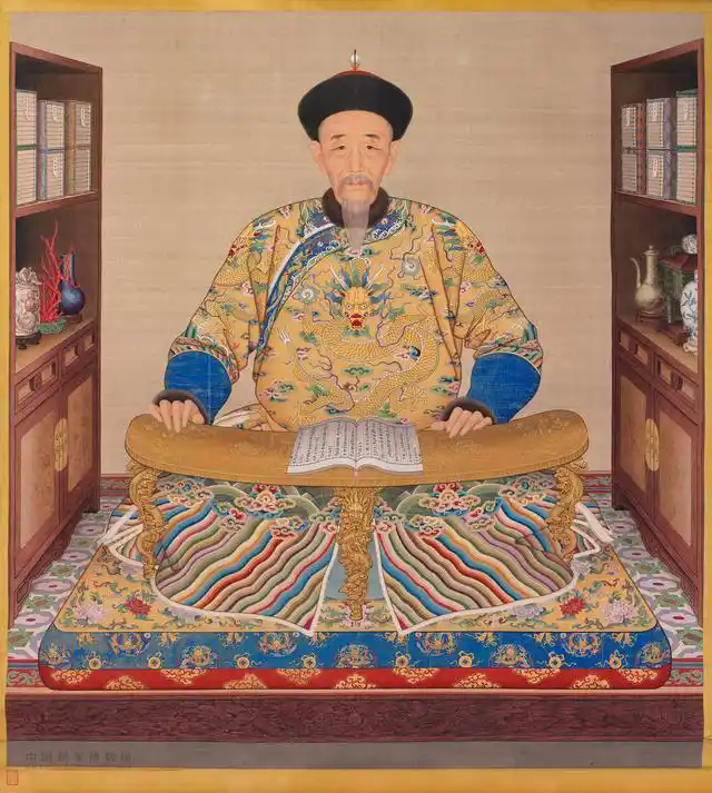 清康熙书房坐像（国家博物馆供图）不朽情缘官网登录入口展柜