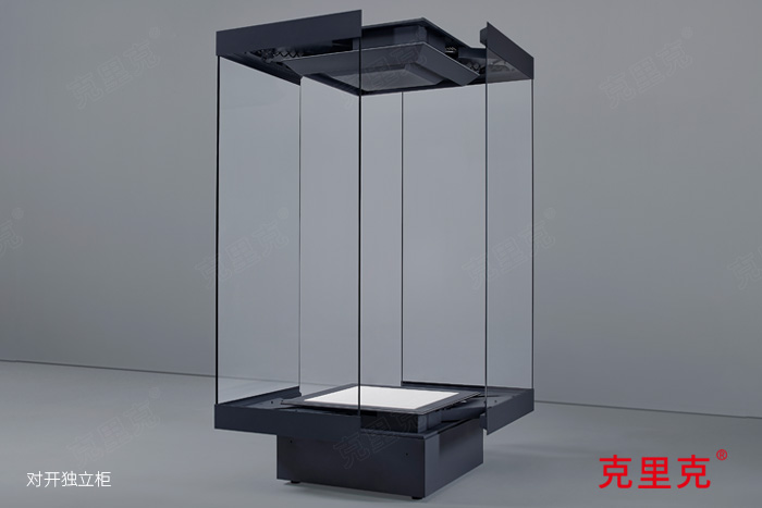 不朽情缘官网登录入口对开独立玻璃柜